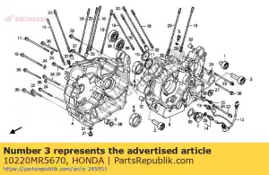 honda 10220MR5670 no description available - Bottom side