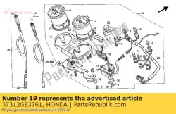 Here you can order the no description available at the moment from Honda, with part number 37312GE3761: