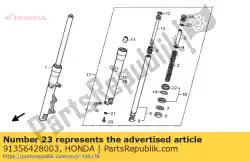 Aqui você pode pedir o oring, 25,7x28 (showa) em Honda , com o número da peça 91356428003: