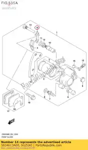 Suzuki 5934613A00 wasmachine - Onderkant