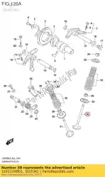 Aquí puede pedir válvula de admisión de Suzuki , con el número de pieza 1291124B01: