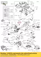 110570919, Kawasaki, 01 suporte, chicote medidor kawasaki z900rs 900 , Novo