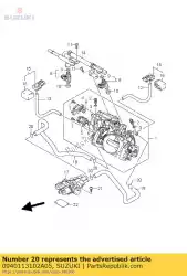 Qui puoi ordinare morsetto da Suzuki , con numero parte 0940113102A05: