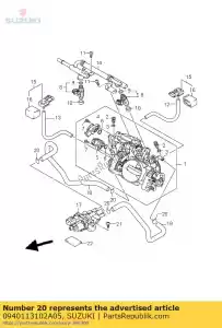 suzuki 0940113102A05 morsetto - Il fondo