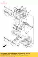 2GU221840000, Yamaha, arbusto yamaha yfz 350 2000 2001 2002 2003 2004 2005 2006 2007 2008 2009 2011, Novo