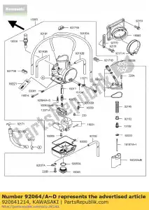 kawasaki 920641214 jet-pilot, # 35 kx125-m1 - Onderkant