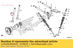 stangcomp., duw van Honda, met onderdeel nummer 14440HN6000, bestel je hier online: