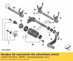 Ici, vous pouvez commander le rouleau auprès de BMW , avec le numéro de pièce 23007707052: