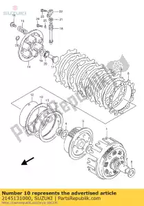 suzuki 2145131000 disco, frizione dr - Il fondo