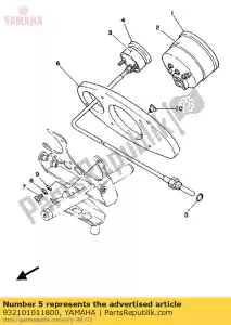 yamaha 932101011800 junta tórica (260) - Lado inferior