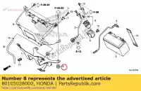 80105028000, Honda, coussin a, rr. aile honda  cb fes gl nc nx 125 150 700 750 1300 1800 1989 1997 1998 1999 2001 2002 2003 2004 2005 2006 2007 2008 2009 2010 2011 2012 2013 2017 2018 2019 2020, Nouveau