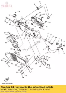 yamaha B04F137U00P5 guia, ar 1 - Lado inferior