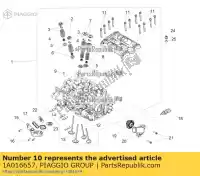 1A016657, Piaggio Group, brida de la válvula inferior de admisión aprilia ksua0 rs 660 abs (apac) tuono 660 (apac) zd4ksa00, zd4kvh, zd4ksg zd4ksue0 zd4xba00 zd4ztpiag 660 2020 2021 2022, Nuevo