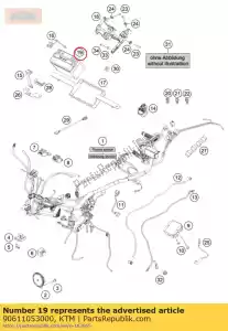 ktm 90611053000 akumulator 12v / 8ah - Dół