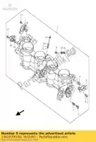 1342029G00, Suzuki, hefboom assy suzuki gsx r 600 750 2004 2005, Nieuw