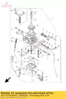 5XT1434A0000, Yamaha, gruppo pistone di aspirazione yamaha xg 250 2005, Nuovo