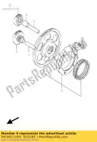 0918011005, Suzuki, distanziatore suzuki vs intruder glp glf vs1400glpf vs1400glp vs1400 1400 , Nuovo