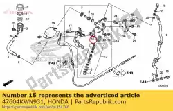 Aqui você pode pedir o descrição não disponível em Honda , com o número da peça 47604KWN931: