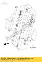 5110310H10, Suzuki, amortisseur assy, ??fro suzuki rm z250 250 , Nouveau