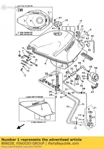 Piaggio Group 898028 decal - Bottom side