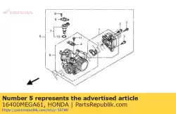 Qui puoi ordinare nessuna descrizione disponibile al momento da Honda , con numero parte 16400MEGA61: