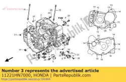 Ici, vous pouvez commander le aucune description disponible pour le moment auprès de Honda , avec le numéro de pièce 11221HN7000: