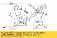 52452MAHA40, Honda, boulon, coussin rr honda vt shadow ace c2 gl valkyrie f6c aero c3 goldwing se gl1500c vt1100c2 vt1100c3 1100 1500 , Nouveau