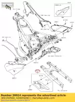 360140560, Kawasaki, chaîne de cas klx150eef kawasaki  d tracker 150 230 2016 2017 2018 2019 2020 2021, Nouveau