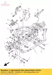 Here you can order the frame comp. From Yamaha, with part number 4VR211100000: