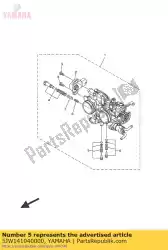 Ici, vous pouvez commander le jeu de vis à air auprès de Yamaha , avec le numéro de pièce 5JW141040000: