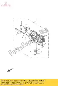 yamaha 5JW141040000 air screw set - Bottom side