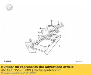 bmw 46542313559 handle - weissalu - Bottom side