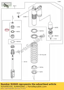 kawasaki 920490100 seal-oil kx450d8f - Dół