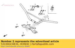 Tutaj możesz zamówić brak opisu w tej chwili od Honda , z numerem części 53100GC4830: