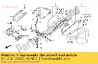 61121HC0000, Honda, brak opisu w tej chwili honda trx 300 2000 2001 2002 2003 2004 2005 2006 2007 2008, Nowy