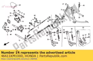 Honda 46611KM1000 pl, brk, lock.base - Il fondo