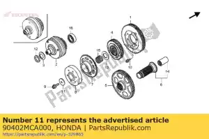 honda 90402MCA000 geen beschrijving beschikbaar op dit moment - Onderkant