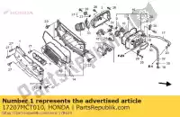 17207MCT010, Honda, deksel, luchtfilter honda fjs silver wing d a swt fjs600a fjs600d fjs400a fjs400d fjs400 400 600 , Nieuw