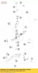 ktm 83013061000 kit de réparation piston magura 13 mm - La partie au fond