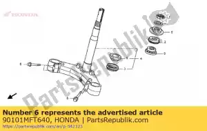 Honda 90101MFT640 bout, flens, 10x45 - Onderkant