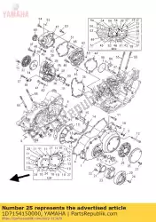 Aquí puede pedir cubierta, generador de Yamaha , con el número de pieza 1D7154150000: