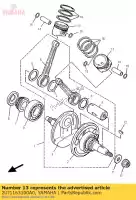 2UJ1163100A0, Yamaha, Pistão (std) yamaha  xv 250 1992 1994 1996 1997 1998 1999 2017 2018 2019 2020 2021, Novo