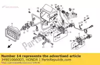 34901066003, Honda, bulb, headlight (stanley) honda xr  r xr600r trx400fw fourtrax foreman trx450es es 600 400 450 , New