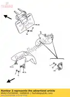 49A215230000, Yamaha, piastra 1 yamaha xj 600, Nuovo