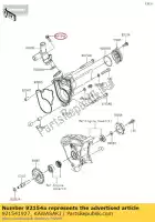 921541927, Kawasaki, bout, met flens, 6x18 kawasaki kx  f kx450f kx250f kx250 450 250 , Nieuw