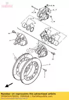 1FKW00470000, Yamaha, remklauw afdichtingsset yamaha fz v max 750 1200 1986 1987 1988 1992, Nieuw