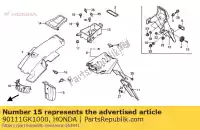 90111GK1000, Honda, bullone, flangia, 6mm honda nsr s (p) netherlands / bel 50 1989 1993 1994, Nuovo