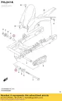 6125134J00, Suzuki, przek?adka, rr swgarm sworze? suzuki gsxr150rfx gsxr150rf gsxs125mlx gsxs125ml gsxr125xa gsxs125xa gsxr125a 150 125 , Nowy