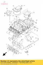 Aquí puede pedir luchtfilter de Yamaha , con el número de pieza 5LV144510000: