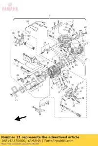 yamaha 1AE142370000 empaquetadura - Lado inferior